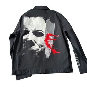 B WOOD Michael Myers industrial Jacket L NEW